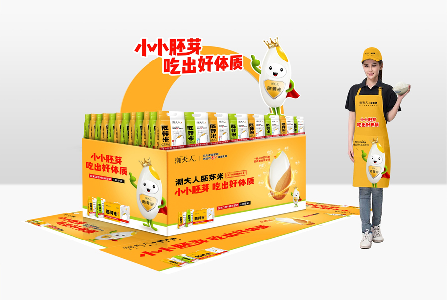 食品营销策划案例,大米品牌营销策划,潮夫人胚芽米